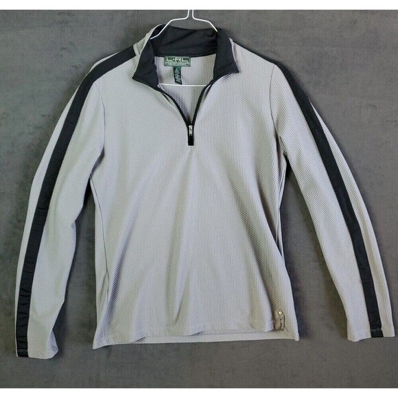 Lauren Ralph Lauren Tops - Lauren Ralph Lauren Active Women's S/XL 1/4 Zip Pullover Jacket Gray Lightweight